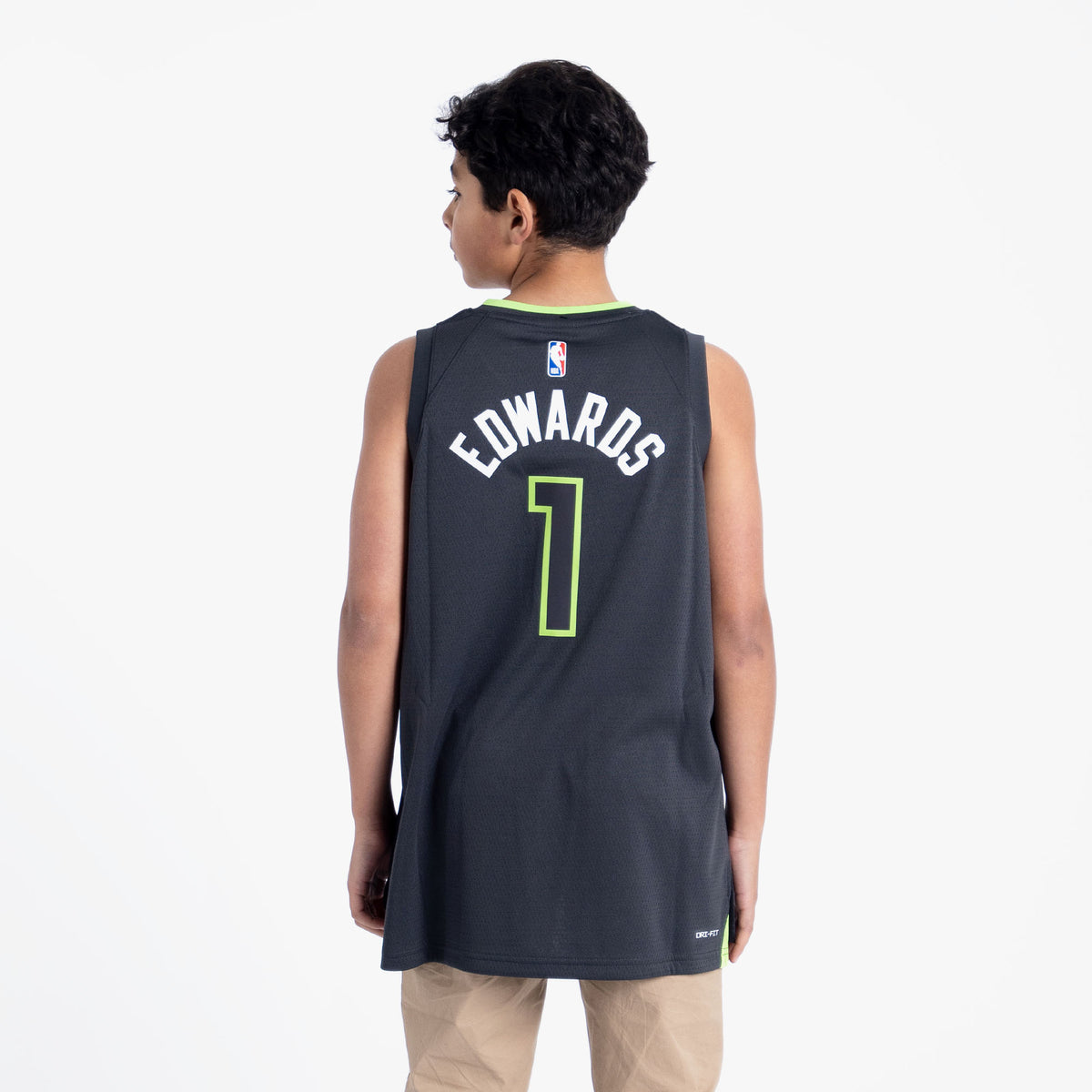 Unisex Nike Anthony Edwards White Minnesota Timberwolves Swingman Jersey - Association Edition Size: Medium