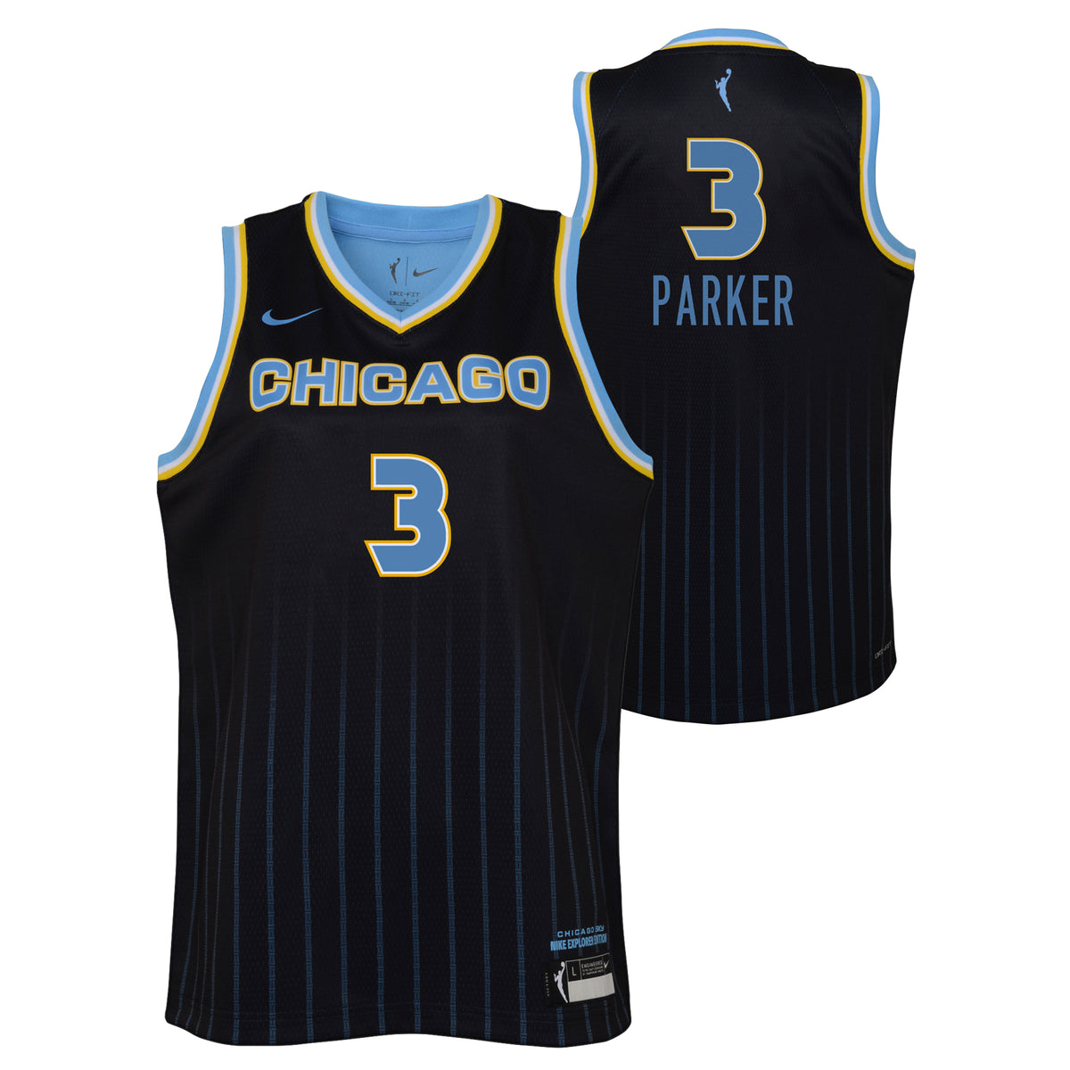 Candace Parker Chicago Sky Explorer Edition WNBA Youth Swingman Jersey -  Throwback