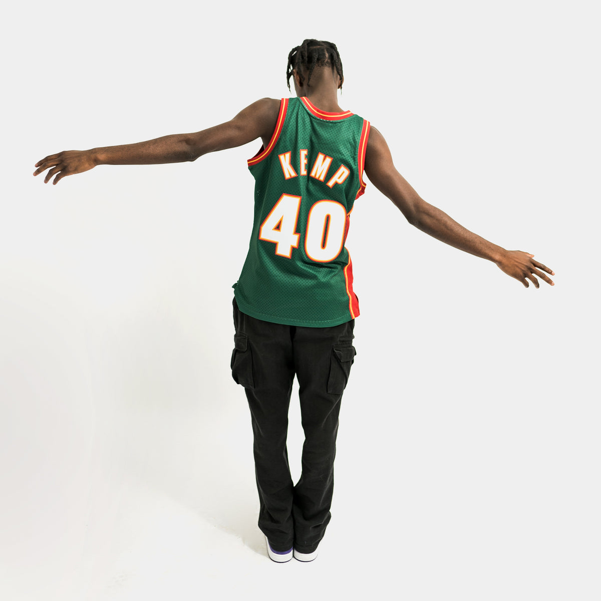 Shawn Kemp Seattle SuperSonics Mitchell & Ness Hardwood Classics